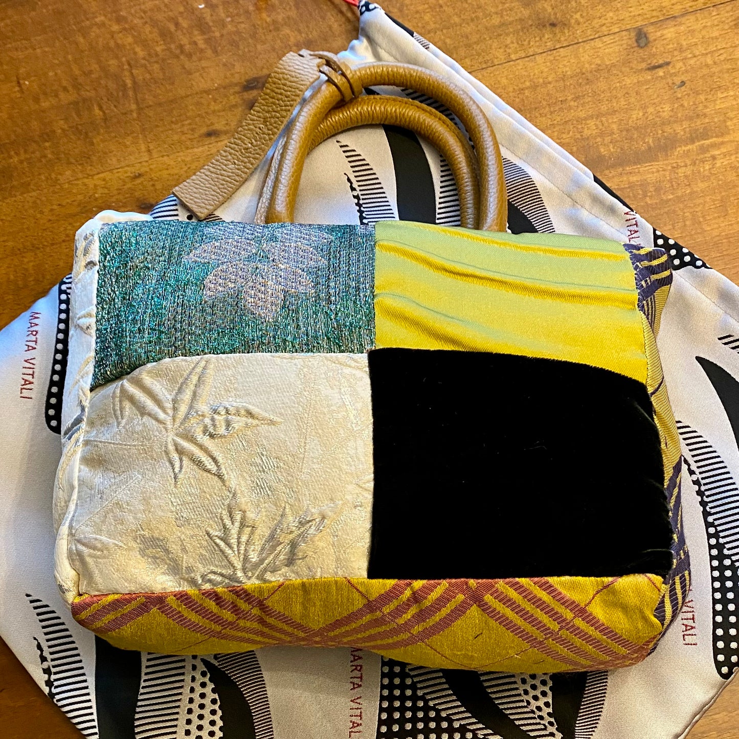 Mini Shopper oro 2 - MARTA VITALI