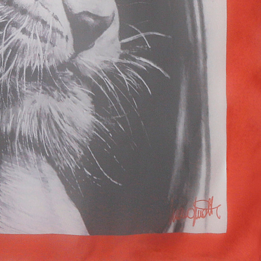 Maxi Foulard Siberian Tiger - MARTA VITALI