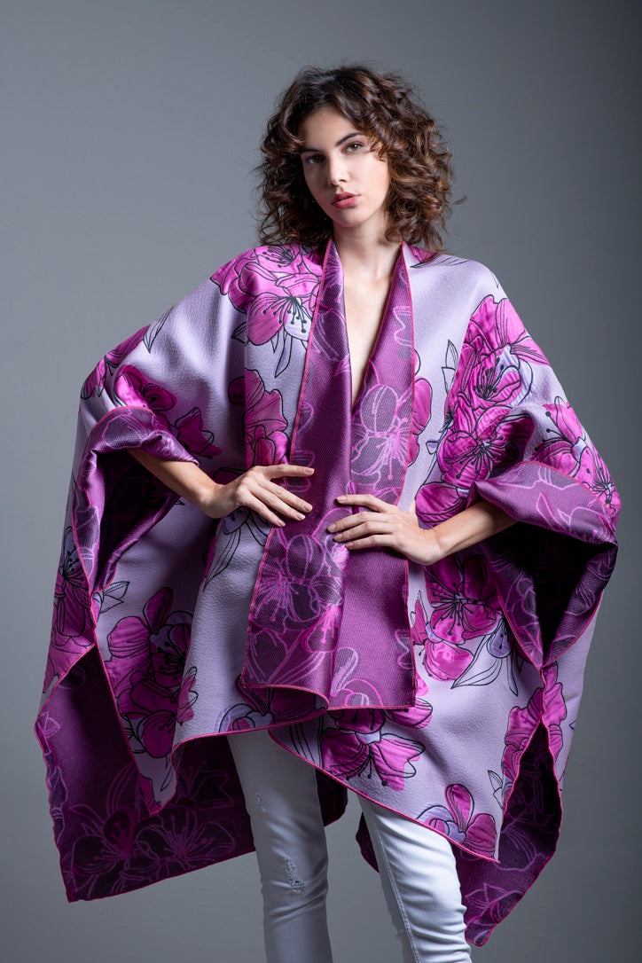 Kimono orchidea - MARTA VITALI