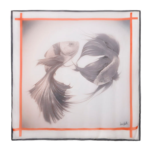 Maxi Foulard Fishes - MARTA VITALI