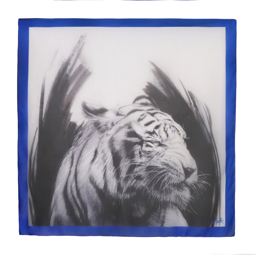 Maxi Foulard Siberian Tiger - MARTA VITALI