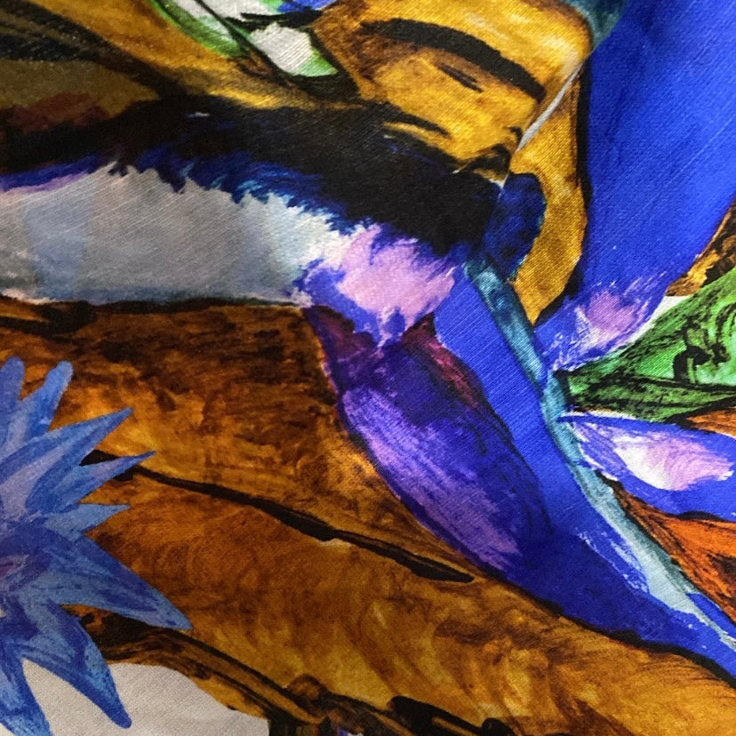 Maxi-sciarpa Winter Strelizia - MARTA VITALI