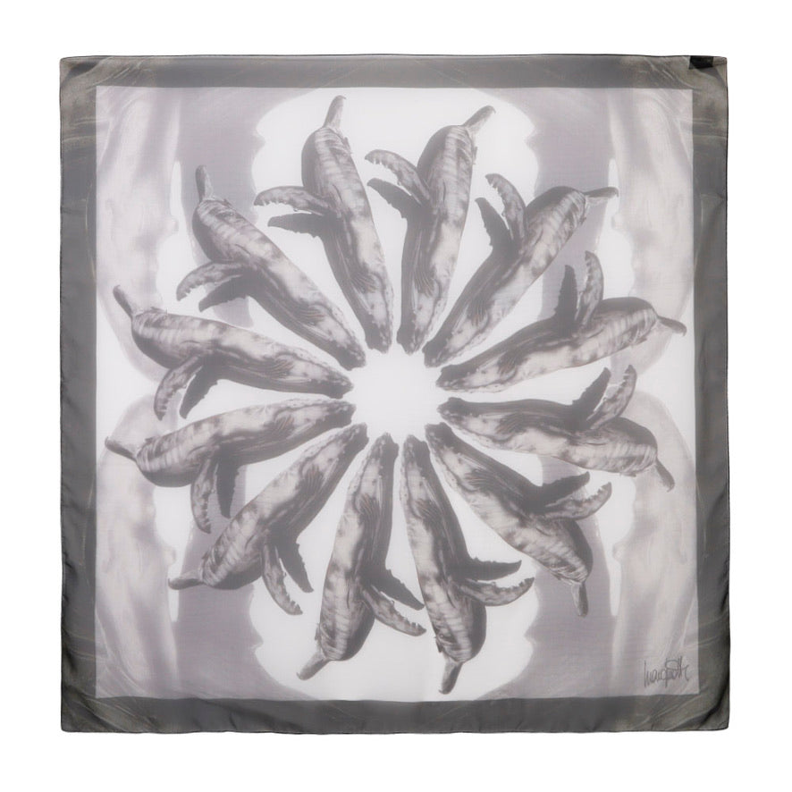 Maxi Foulard Big Whales - MARTA VITALI