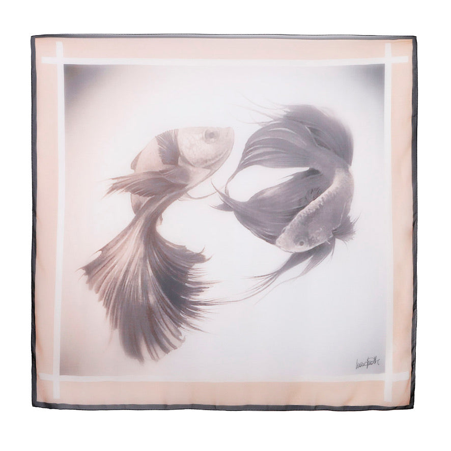 Maxi Foulard Fishes - MARTA VITALI
