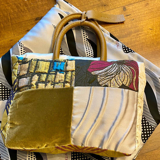 Mini Shopper oro 2 - MARTA VITALI