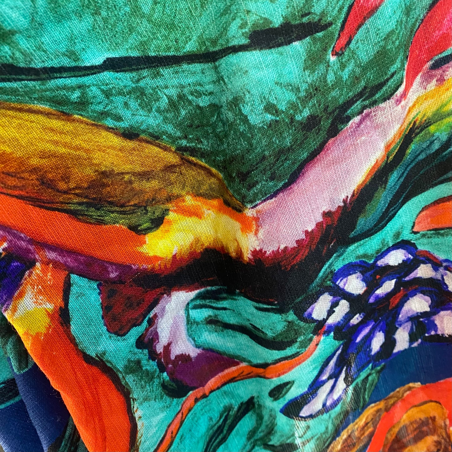 Maxi-sciarpa Winter Strelizia - MARTA VITALI